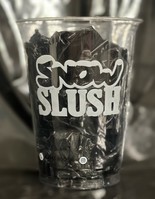 12oz Snow Slush Branded cup